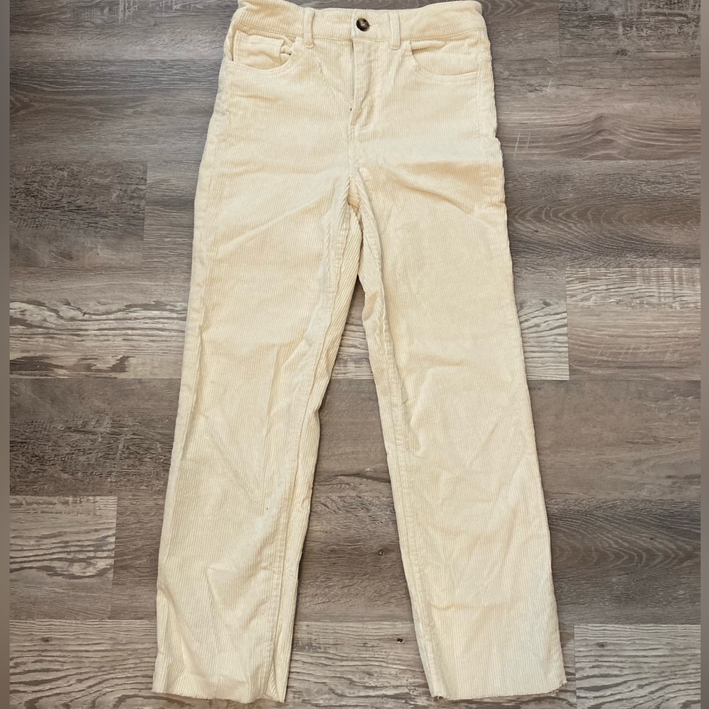 Corduroy cropped H&M pants